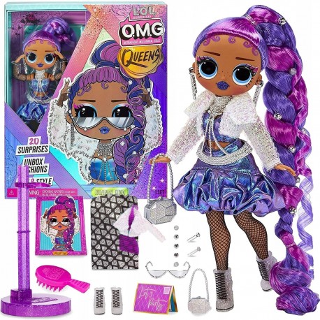 LOL Surprise OMG Queens Runway Diva Fashion Doll 20 Sorpresas El